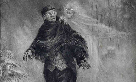 A ghostly 19th-century illustration